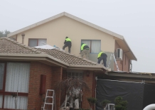 Installation of Polystyrene then Rendered
